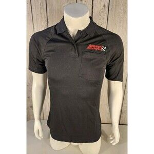 Advance Auto Parts Black Polo Shirt Womens Small Employee Work Short Sleeve
